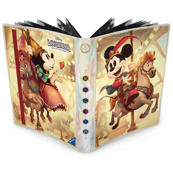 Disney Lorcana Portfolio 9 Pocket - Mickey and Minnie Mouse
