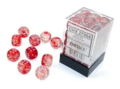 Nebula Red Silver Luminary 12 Mm Set