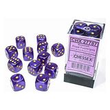 Borealis Royal Purple Gold Luminary 16mm D6