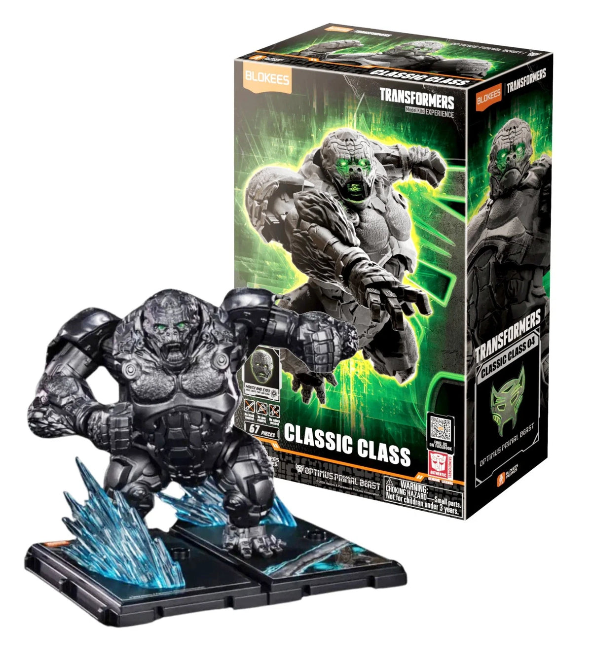 Blokee: Transformers - Classic Class - Optimus Primal Beast