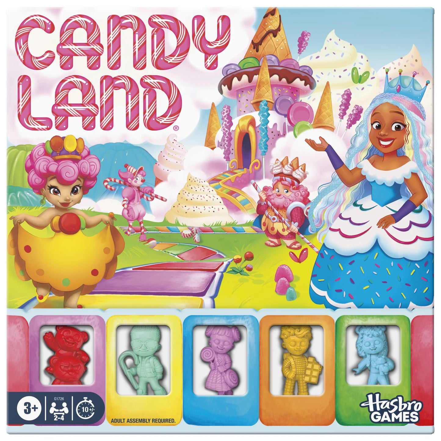 Candy Land Plastic Movers Game