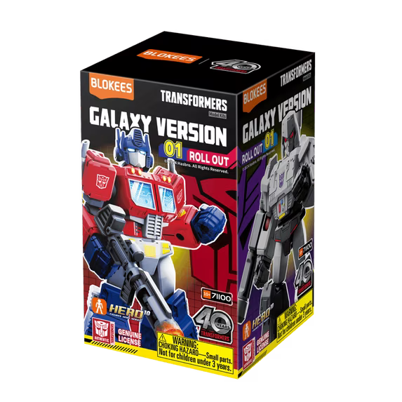 Blokee: Transformers - Galaxy Version 01 Roll Out