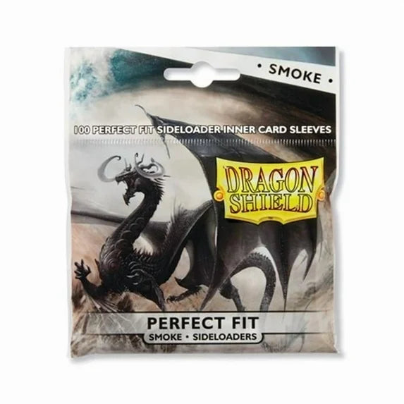 Dragon Shield: Perfect Fit Inner Sleeves Sideloaders - Smoke