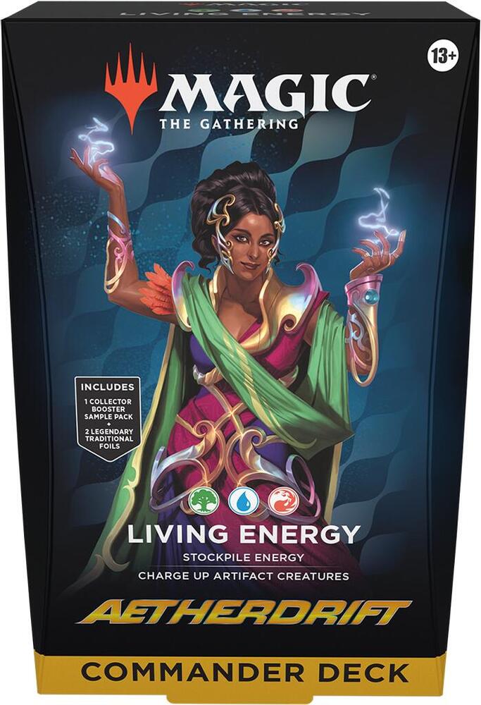 Living Energy Aetherdrift Commander Deck