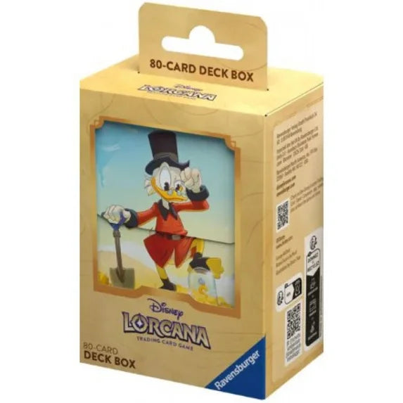 Disney Lorcana Deck Box - Into the Inklands Scrooge McDuck