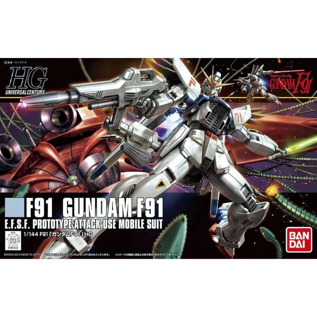 Bandai Model Kit: Gundam HG 1/144 - Gundam F91 - E.F.S.F. Prototype Attack Use Mobile Suit
