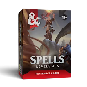 D&D: Spells Refence Cards