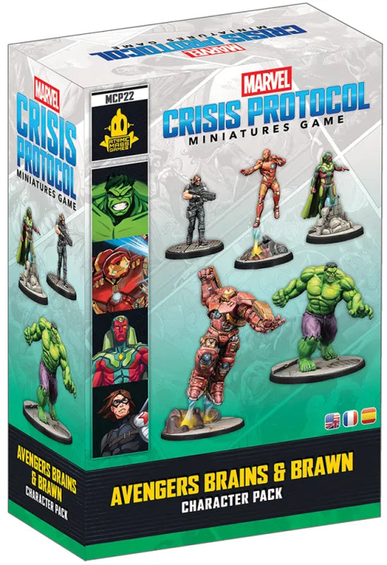 Marvel Crisis Protocol: Avengers Brains & Brawn