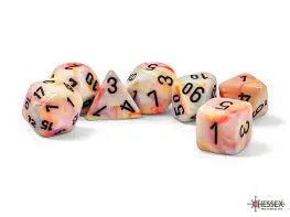 Chesses: Mega-Hedral Festive - Circus/black 7pc Set