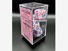 Mega-hedral Festive Pop Art/blue 7pc Set