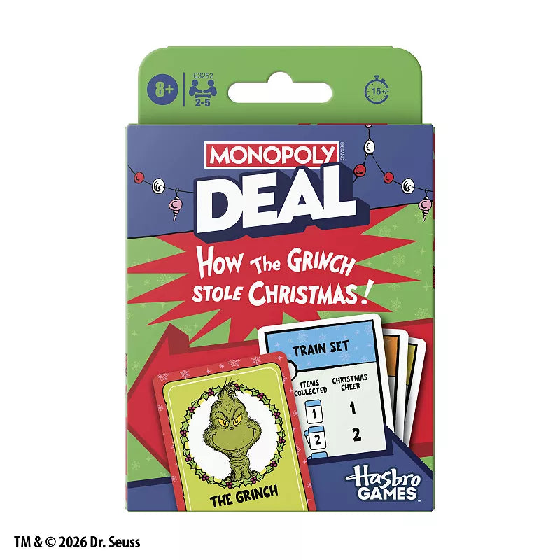 Monopoly Deal: How The Grinch Stole Christmas