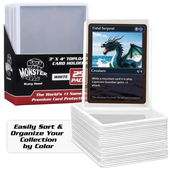 Monster Scary Good 3x4 Toploaders