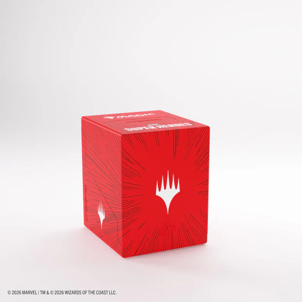 Game Genic: MTG Marvel Super Heroes Bastion 100+ XL - Comic Burst Red