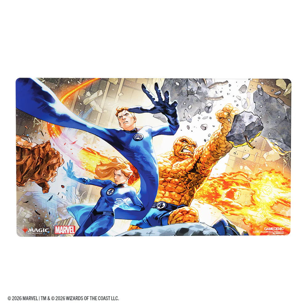 Game Genic: MTG Marvel Super Heroes Playmat Shiny Surface - The Fantastic Four