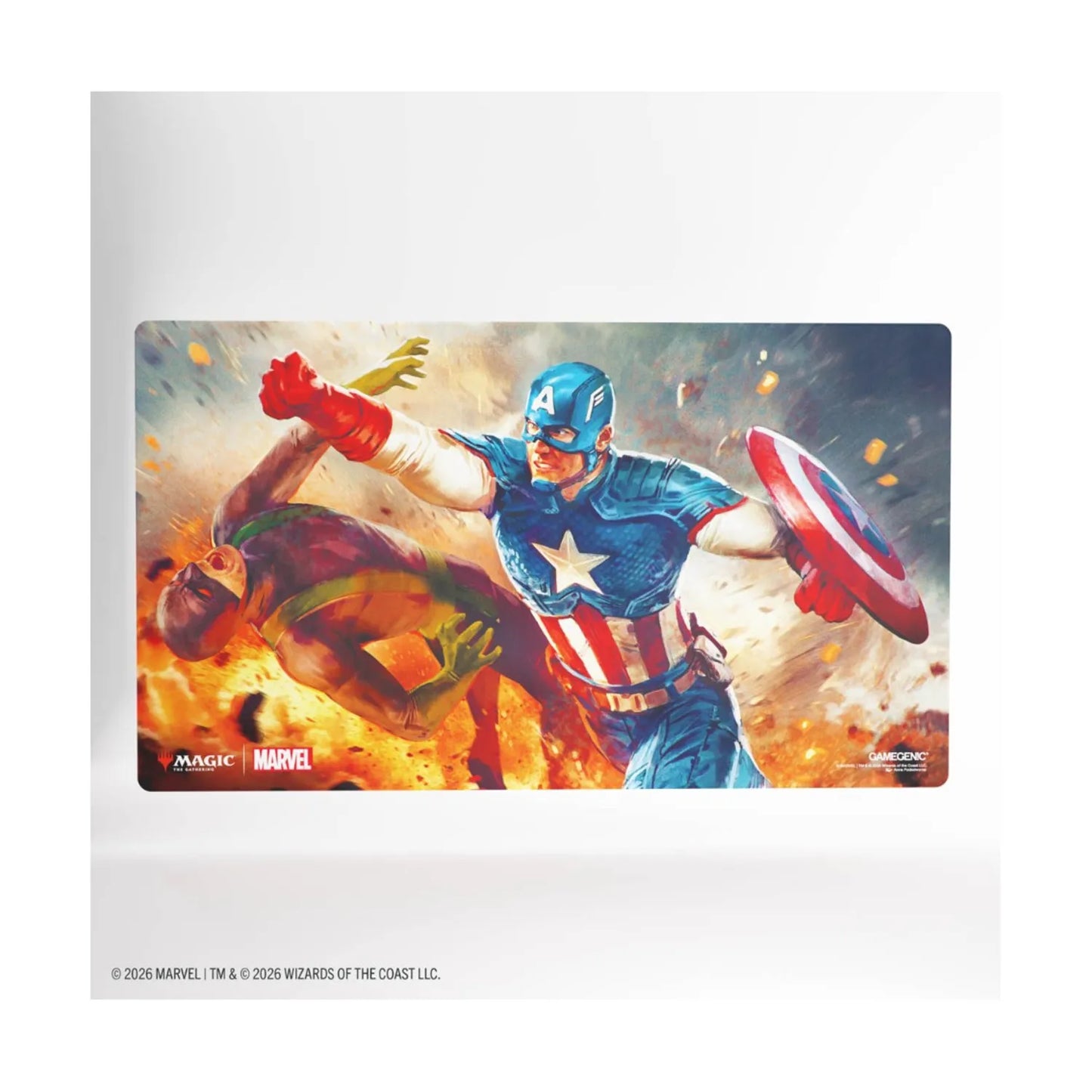 Game Genic: MTG Marvel Super Heroes Playmat - Captain America, Super Soldier