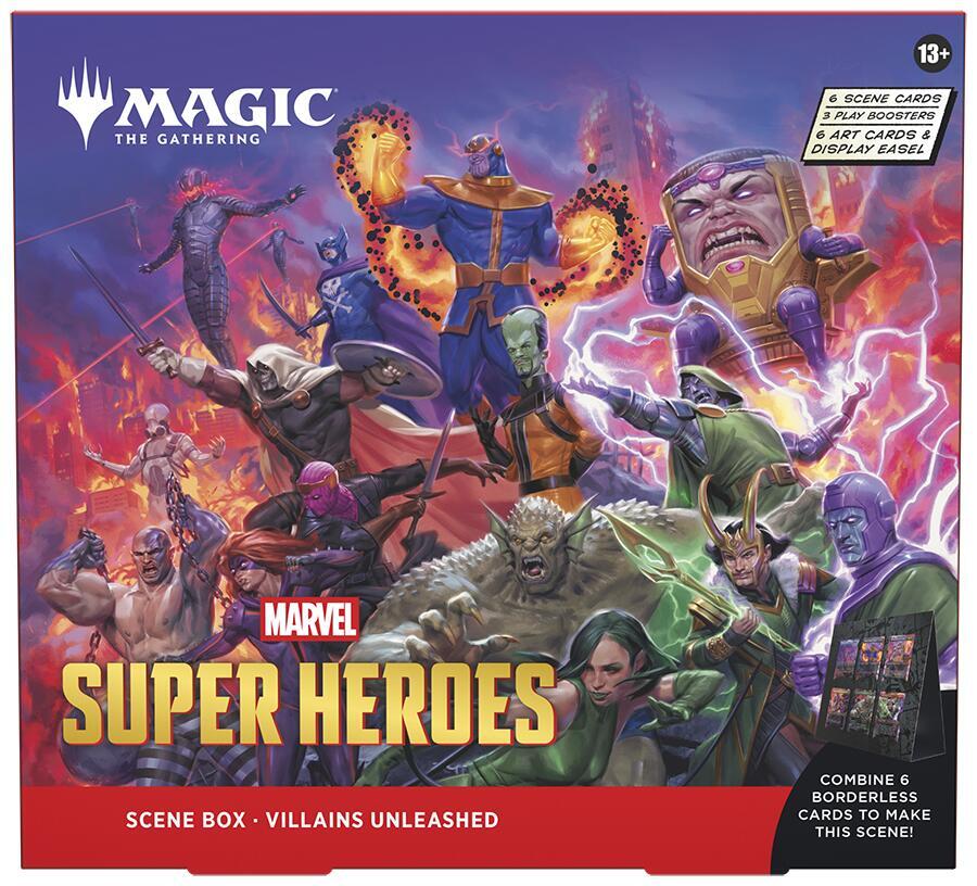 Magic The Gathering: Marvel Superhero Scene Box
