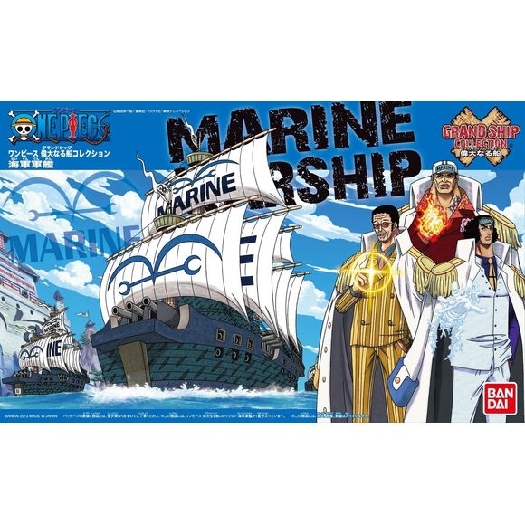 Bandai: One Piece Model Kit Grand Ship Collection - Marine Warship