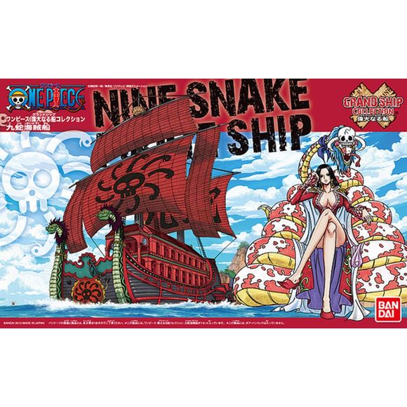 Bandai: One Piece Model Kit Grand Ship Collection - Nine Snake Pirate Ship
