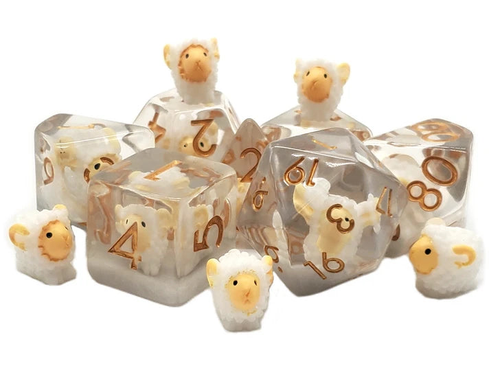 Old School Dice Animal Kingdom - Sheep