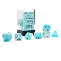 Gemini Pearl Turquoise White/blue Luminary 7 Die Set