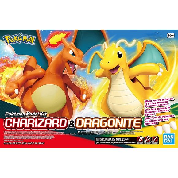 Pokemon Charizard Dragonite Model Kit