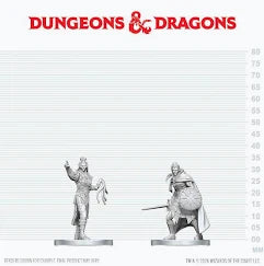 D&D: Nolzur's Marvelous Miniatures - Drow Elite Warrior & Drow Priestess of Lolth