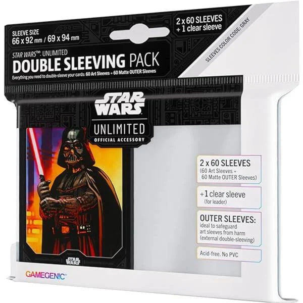Game Genic: SWU Double Sleeving Pack - Darth Vader