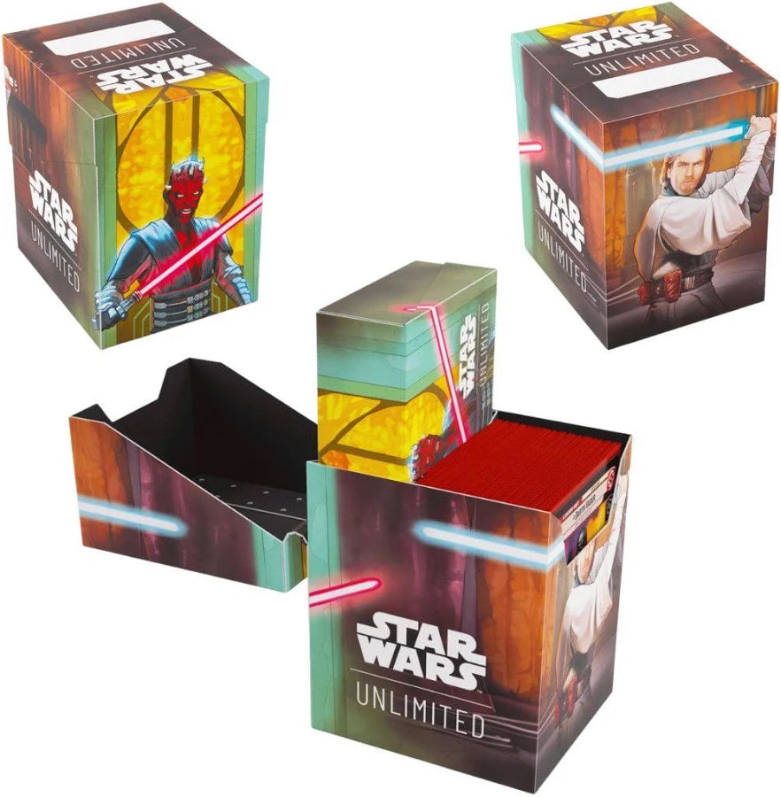 Game Genic: Soft Crate - Obi-Wan Kanobi / Darth Maul
