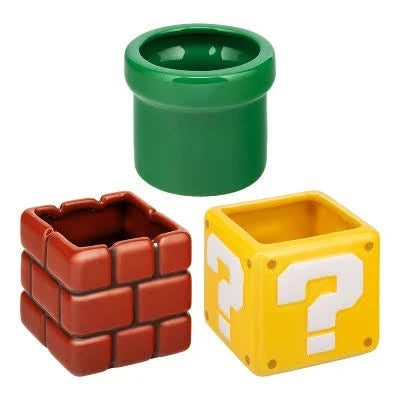 Super Mario Set of 3 Snack Bowls