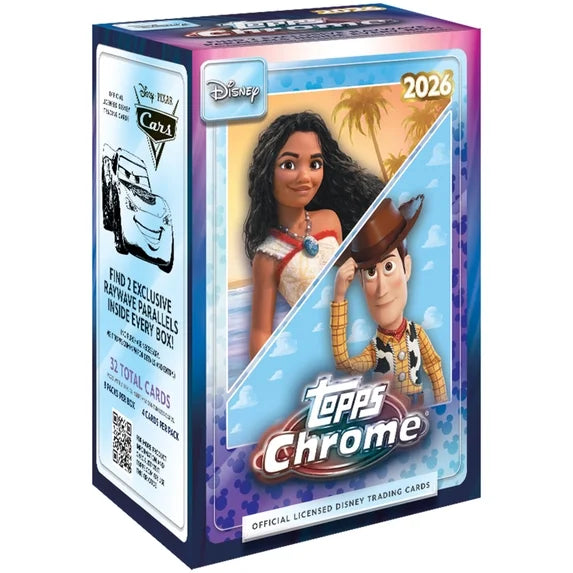 Topps Chrome: Disney 2026 Value Box
