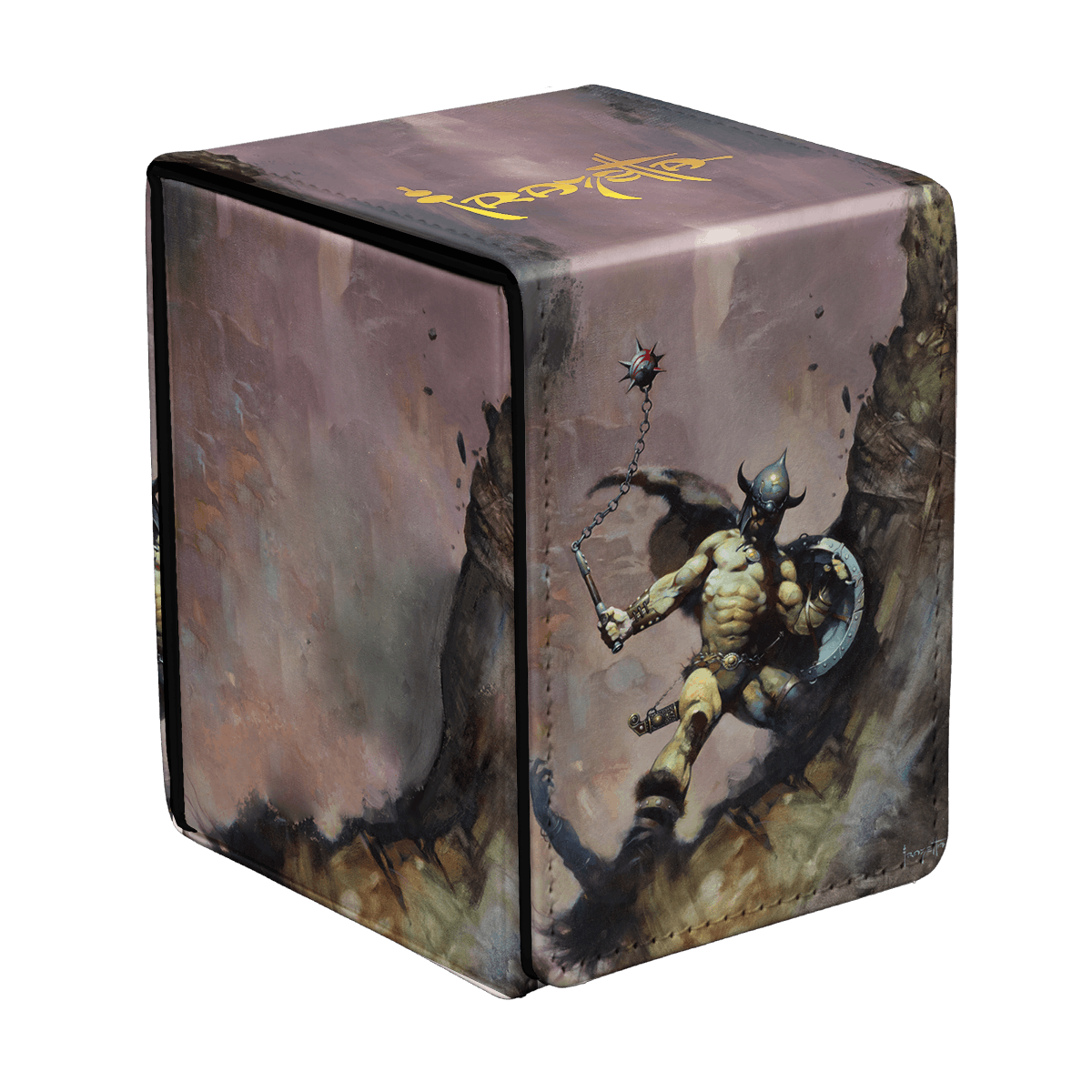 Ultra Pro: Alcove Flip Deck Box - Frank Frazetta Warrior BC