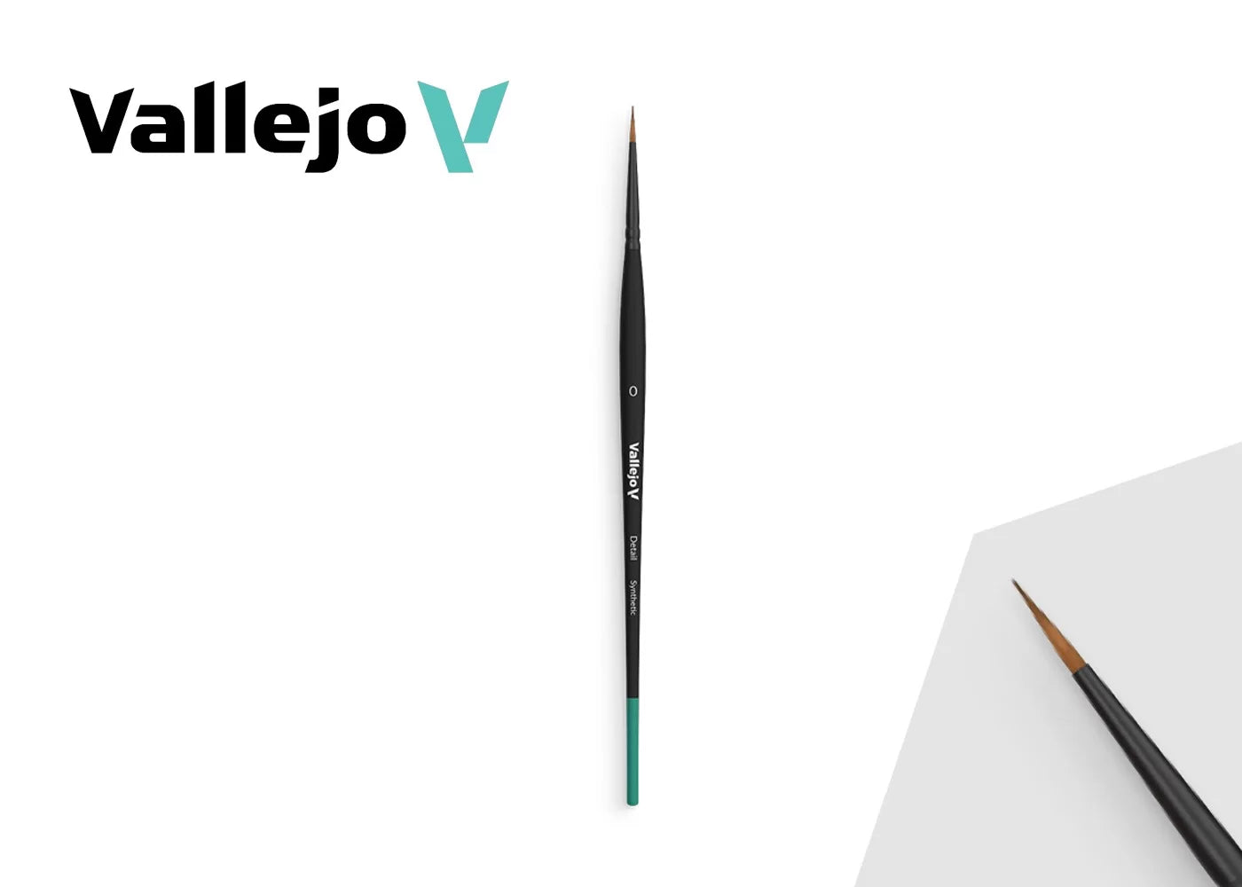 Vallejo: V Brush Round Synthetic Size 0