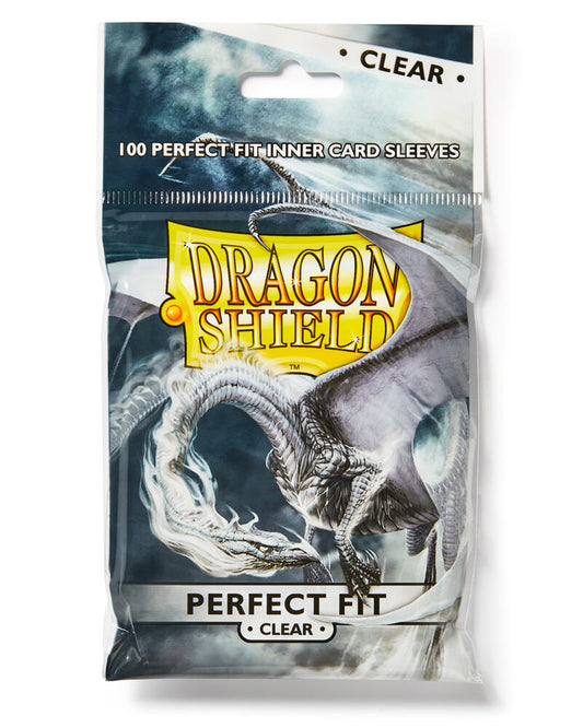 Dragon Shield: Perfect Fit Inner Sleeves - Clear