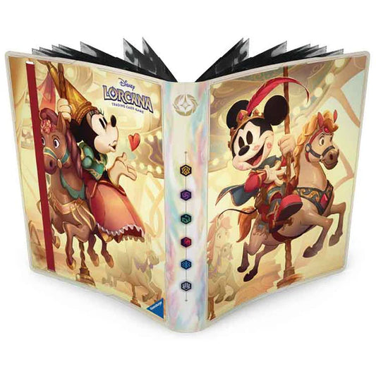 Disney Lorcana Portfolio 9 Pocket - Mickey and Minnie Mouse