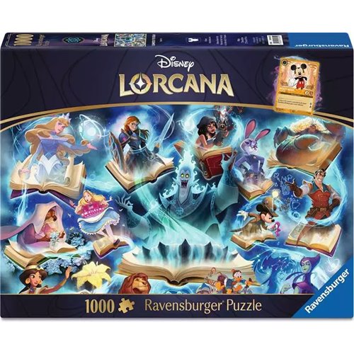 Disney Lorcana: Glimmers of the Realm Puzzle - Sapphire