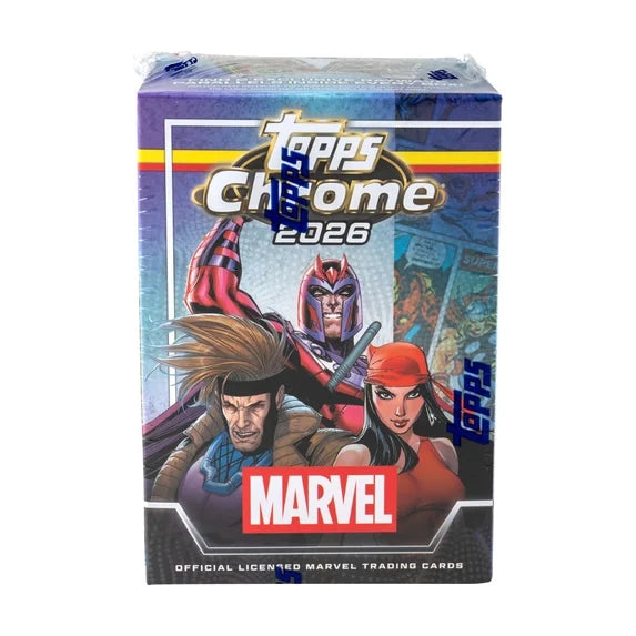 Topps Chrome: 2026 Marvel Value Box
