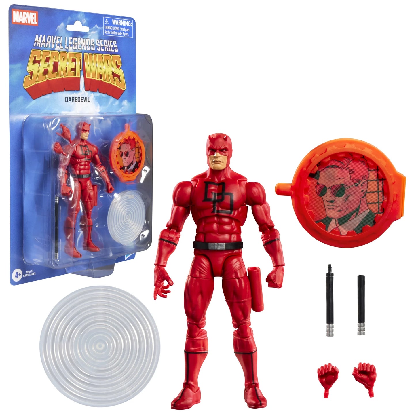 Marvel Legend Series: Secret Wars Action Figure - DareDevil