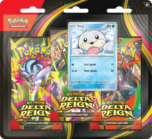 [Pre-Order] Pokemon: Delta Reign - 3-Pack Blister