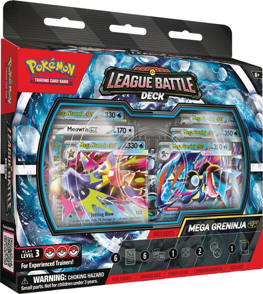 [Pre-Order] Pokemon: Mega Greninja ex League Battle Deck