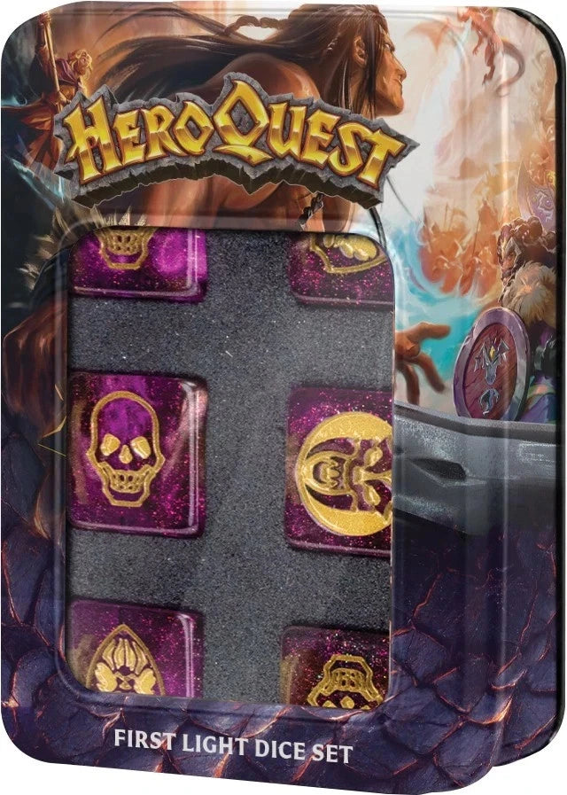 Hero Quest First Light Dice Set