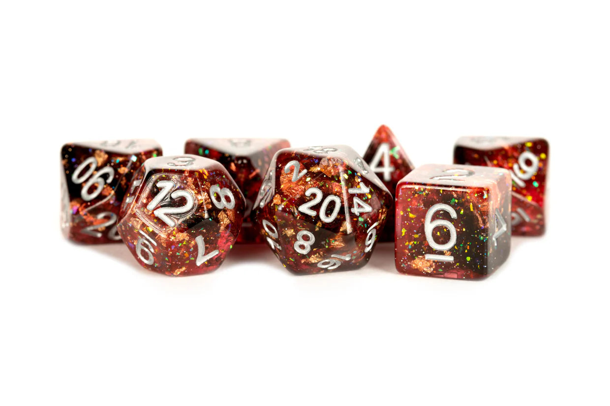Fanroll: 16mm Resin Poly Dice Set
