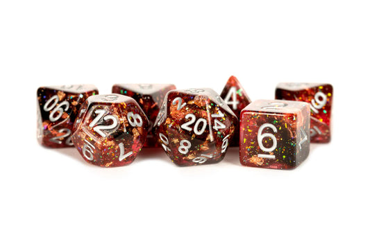 Fanroll: 16mm Resin Poly Dice Set