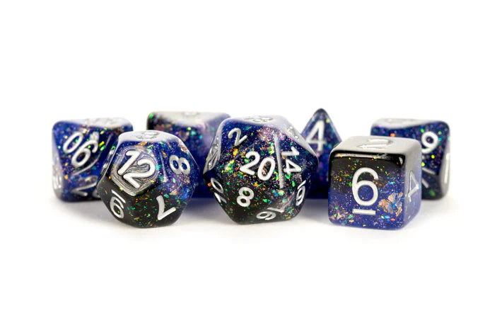 Fanroll: 16mm Resin Poly Dice Set