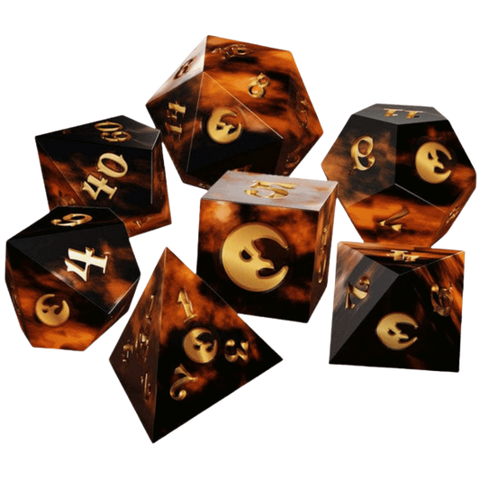 7-set: The Crooked Moon Dice Set