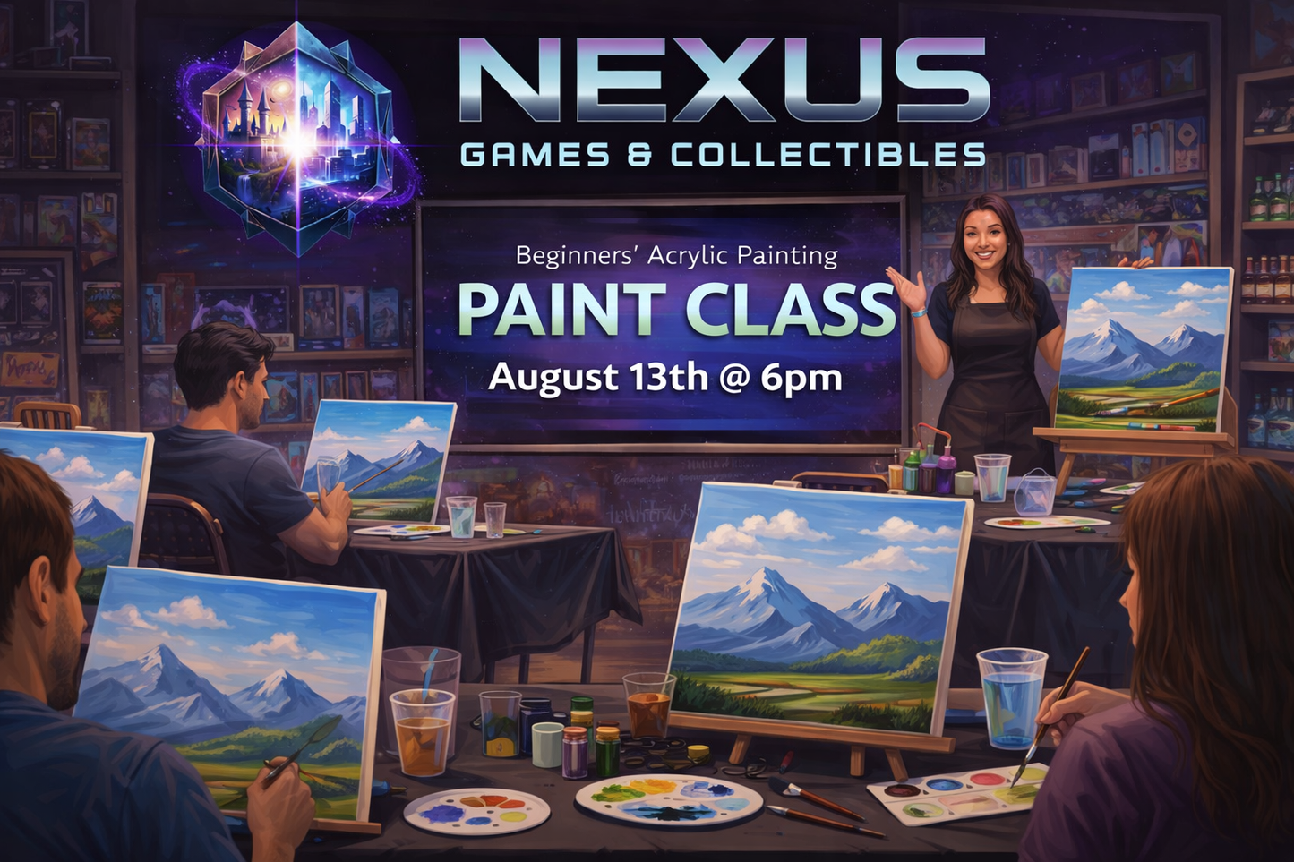 [Event] Paint Class w/ Joe