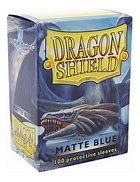 Dragon Shield 100ct Box Matte Blue