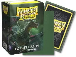 Dragon Shield 100ct Matte Forest Green
