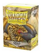 Dragon Shield 100ct Box Matte Gold