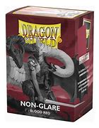 Dragon Shield 100ct Box Matte Non-glare Blood Re
