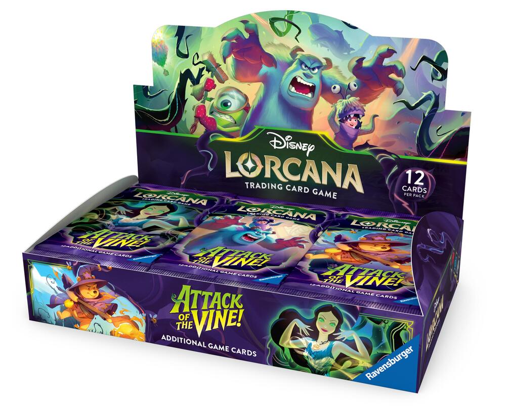 [Pre-Order] Disney Lorcana: Attack On The Vine Booster Box